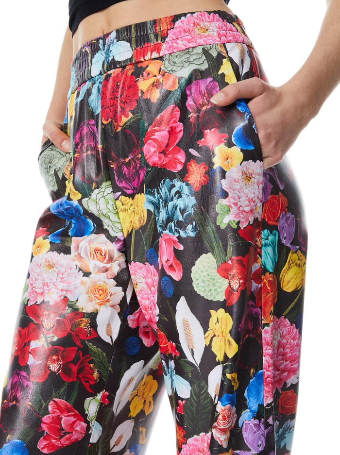 BENNY PULL UP PANT - BOTANICAL GARDEN image 3 - ALICE + OLIVIA