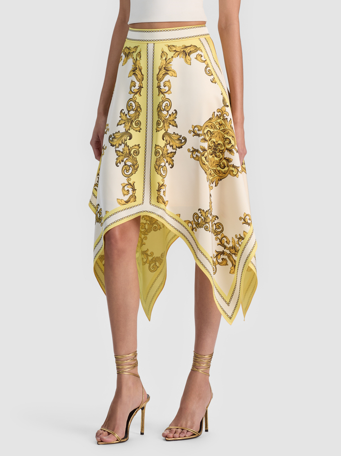 DAVINA MIDI SKIRT - GOLDEN COAST - ALICE + OLIVIA