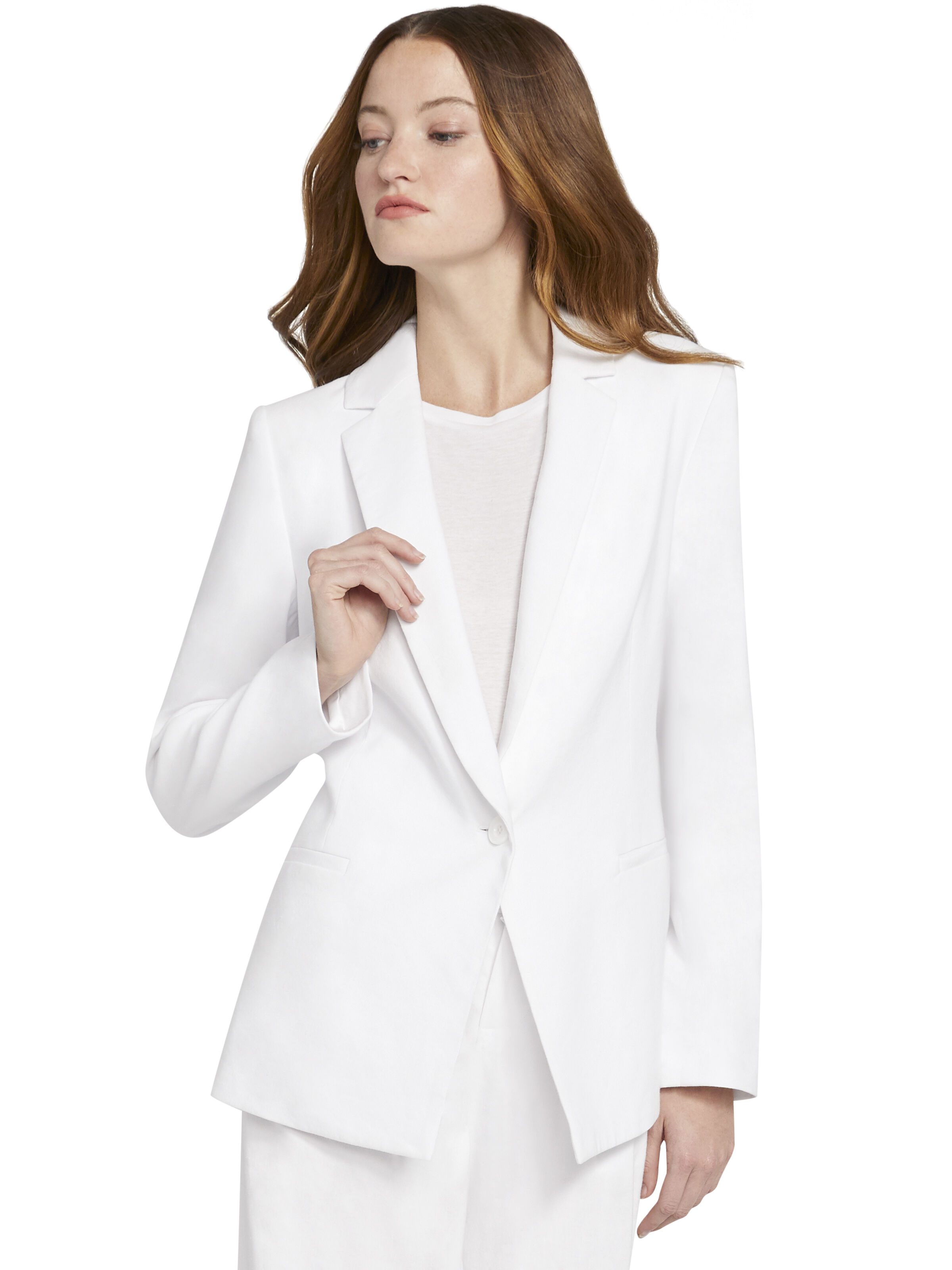 Alice and olivia white blazer Clearance
