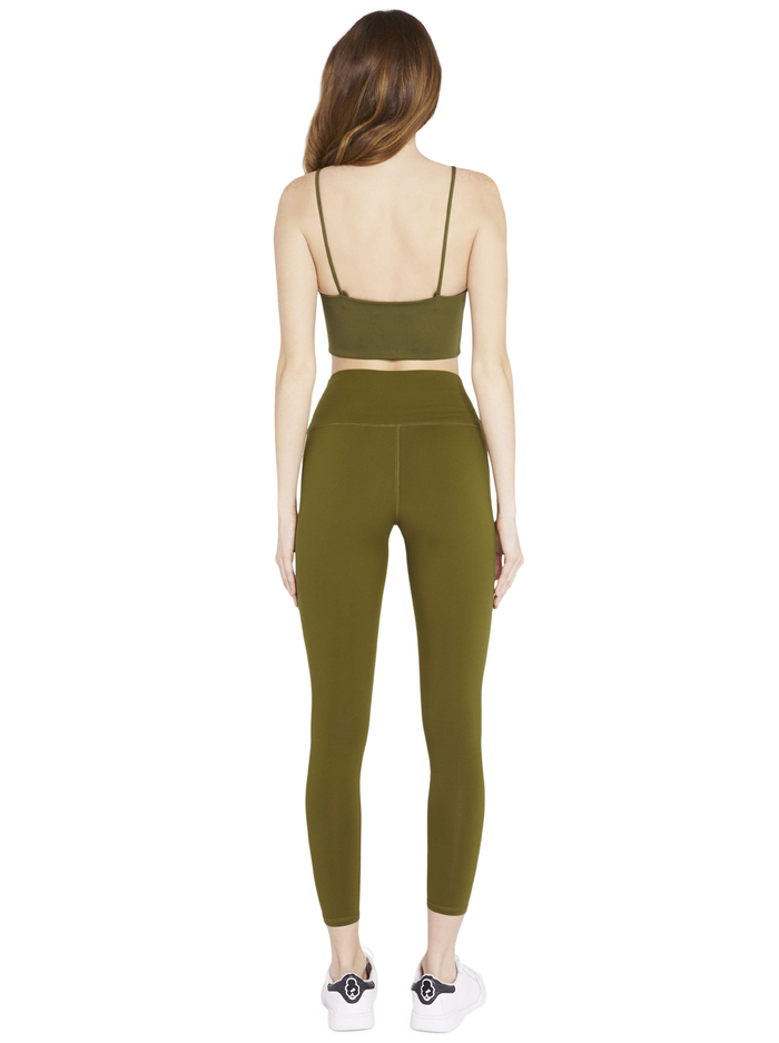 AARON HIGH WAISTED LEGGING - OLIVE image 1 - Alice And Olivia