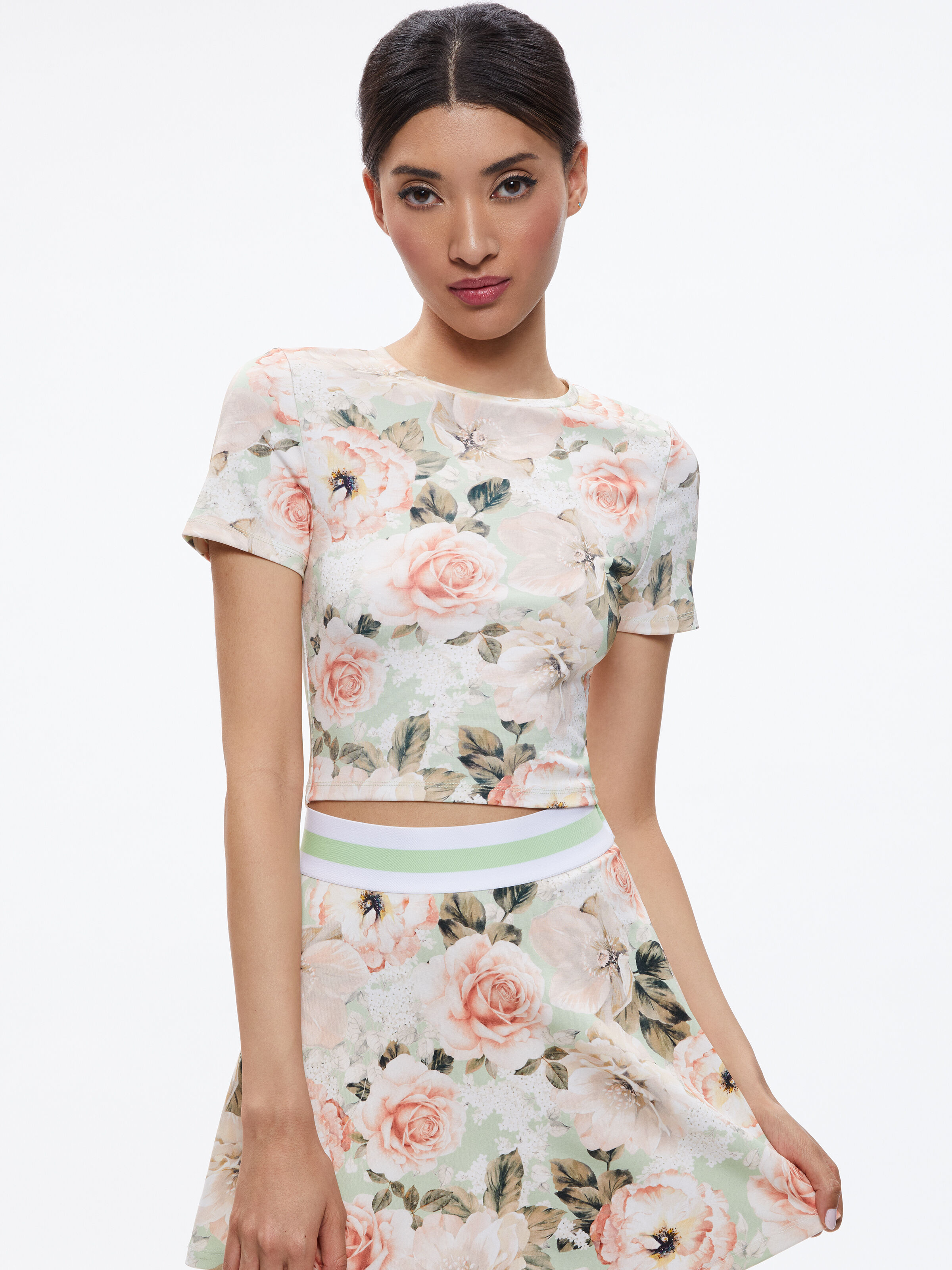 Sport Outfit | Cropped Top & Skort | Alice + Olivia | Alice