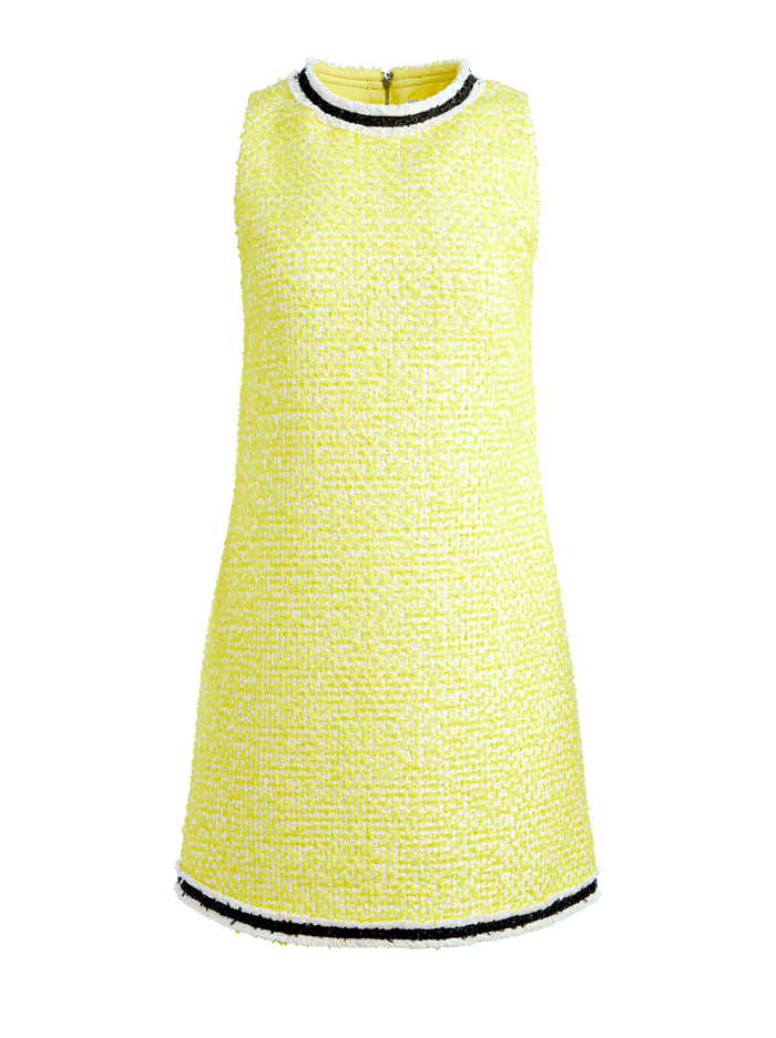 COLEY MINI DRESS - HAPPY YELLOW image 5 - Alice And Olivia
