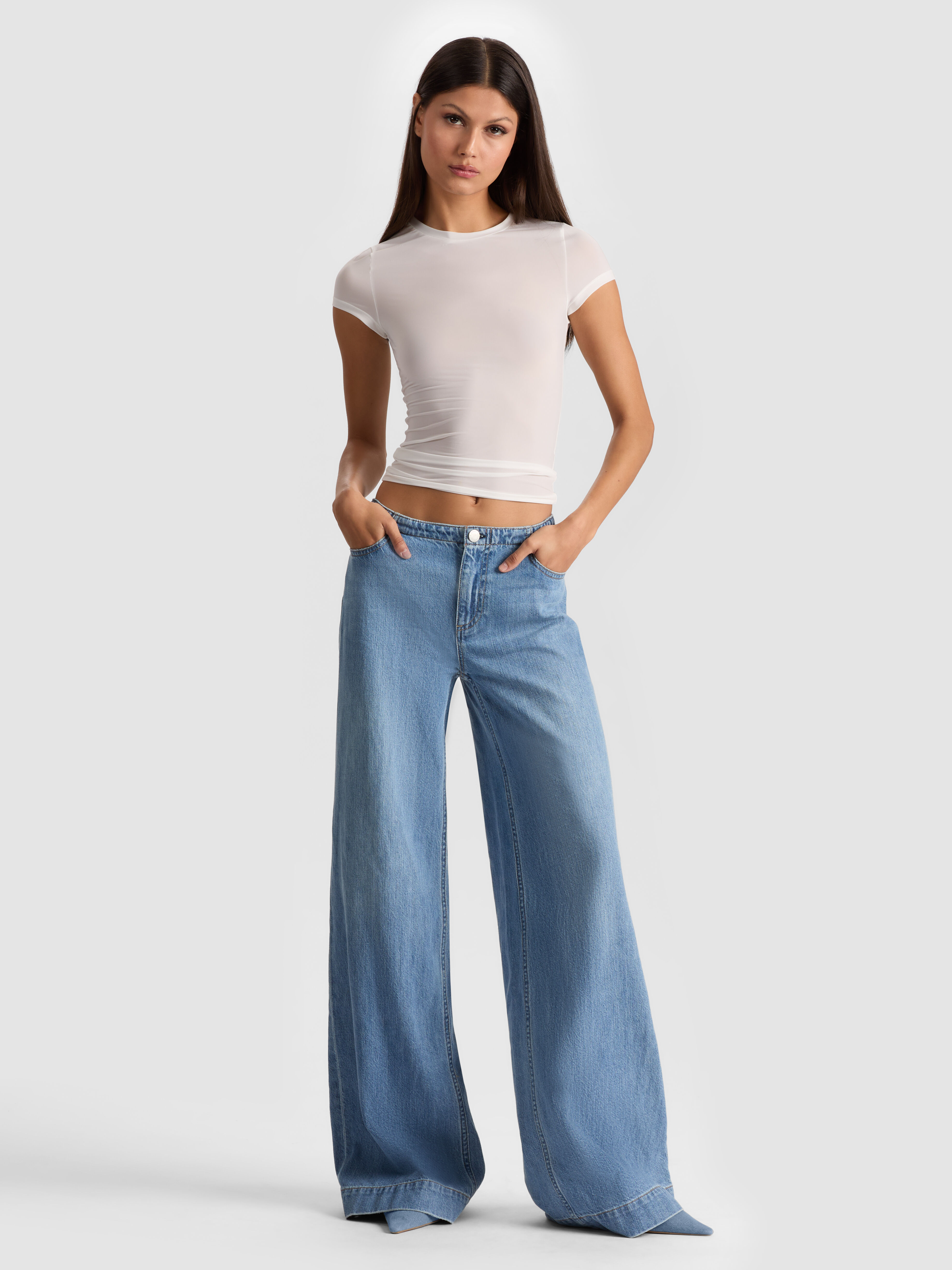 ❣️24新作 ♡ Alice+Olivia デニムパンツ・ジーンズ 新品♡　585 Designer Jeans For Women | Alice + Olivia