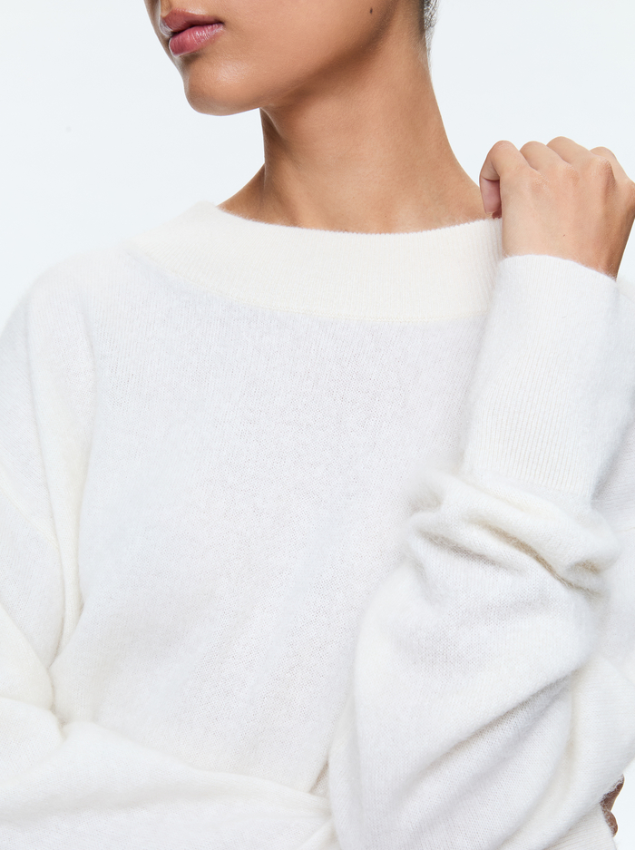 ELSA PULLOVER - ECRU image 3 - Alice And Olivia