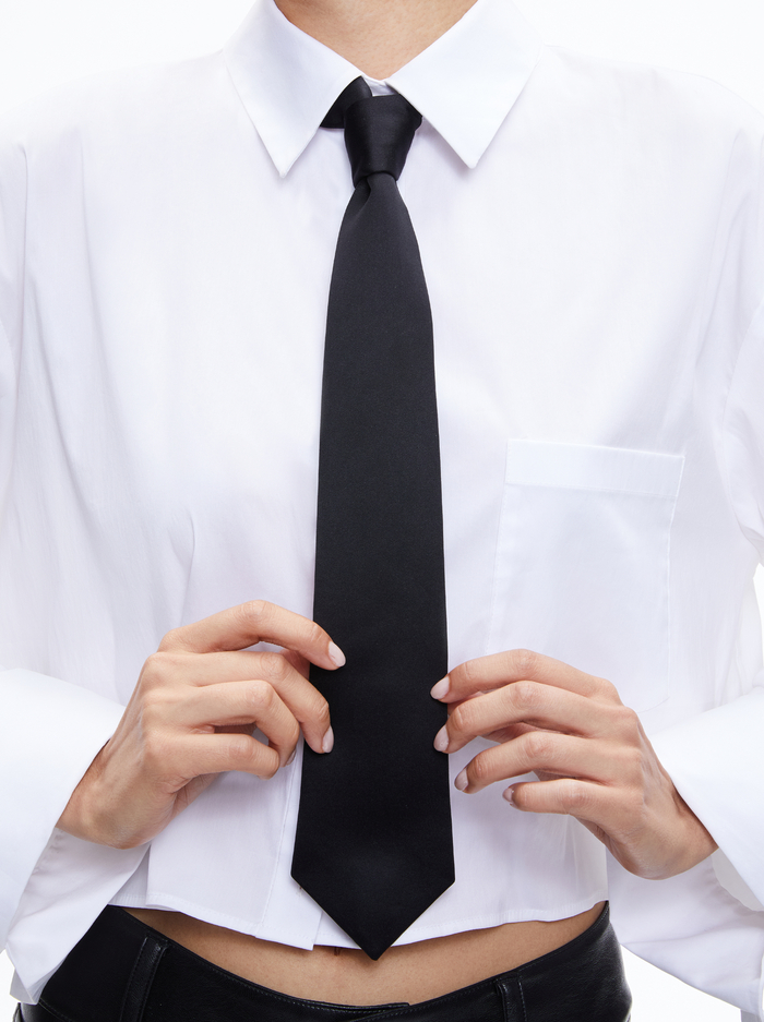 TIE - BLACK image 1 - Alice And Olivia