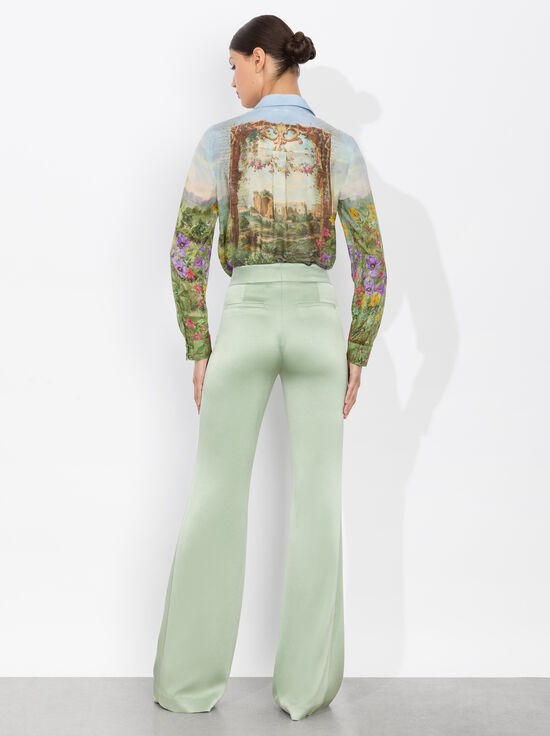 DUSK TO DAWN-ELOISE BUTTON DOWN BLOUSE