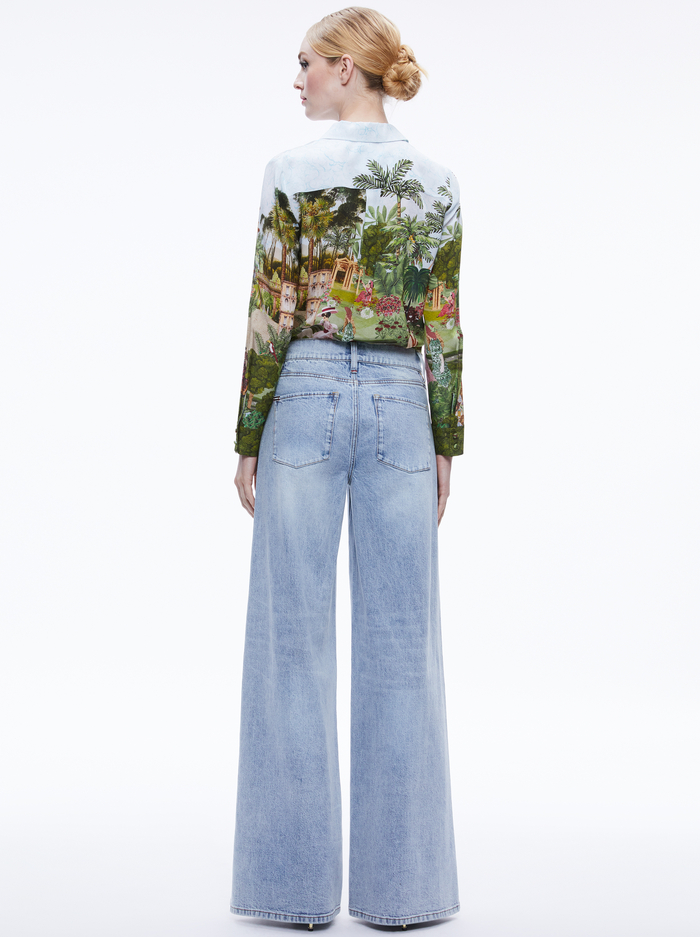 WILLA SILK BLOUSE - COUTURE PALACE image 1 - Alice And Olivia