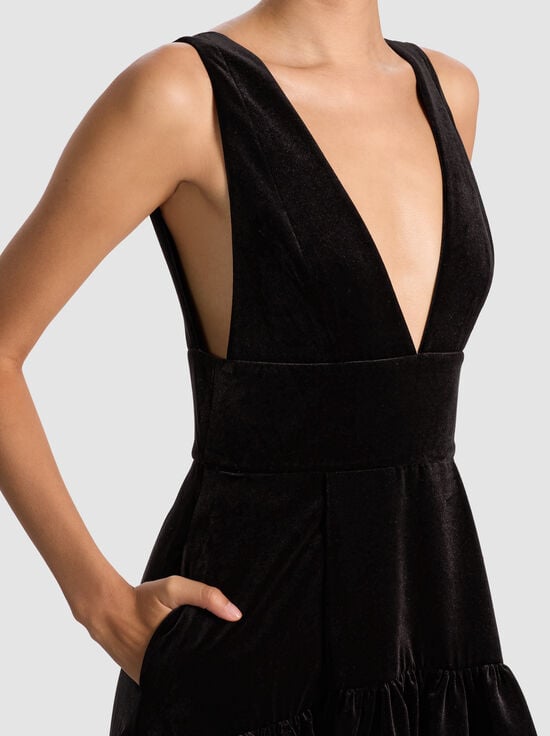 LILA VELVET GOWN
