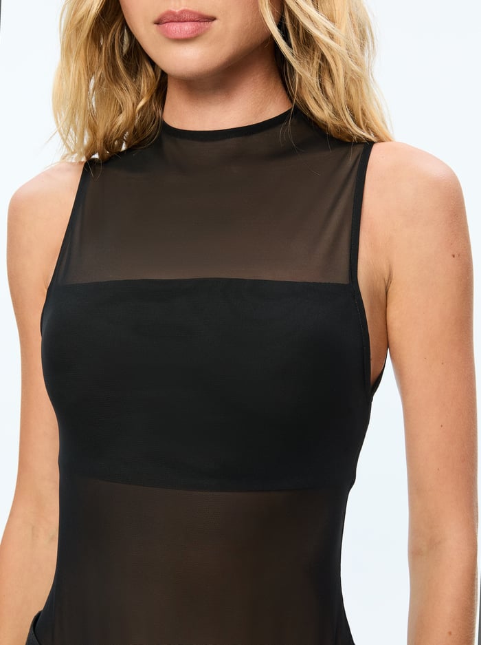 NICHOL BODYSUIT - BLACK image 3 - Alice And Olivia