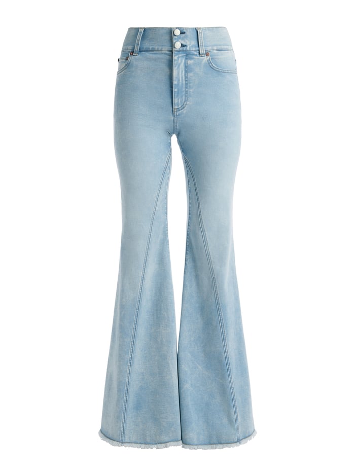 BEAUTIFUL JEAN - BLEACHED LIGHTNING BLUE image 5 - Alice And Olivia