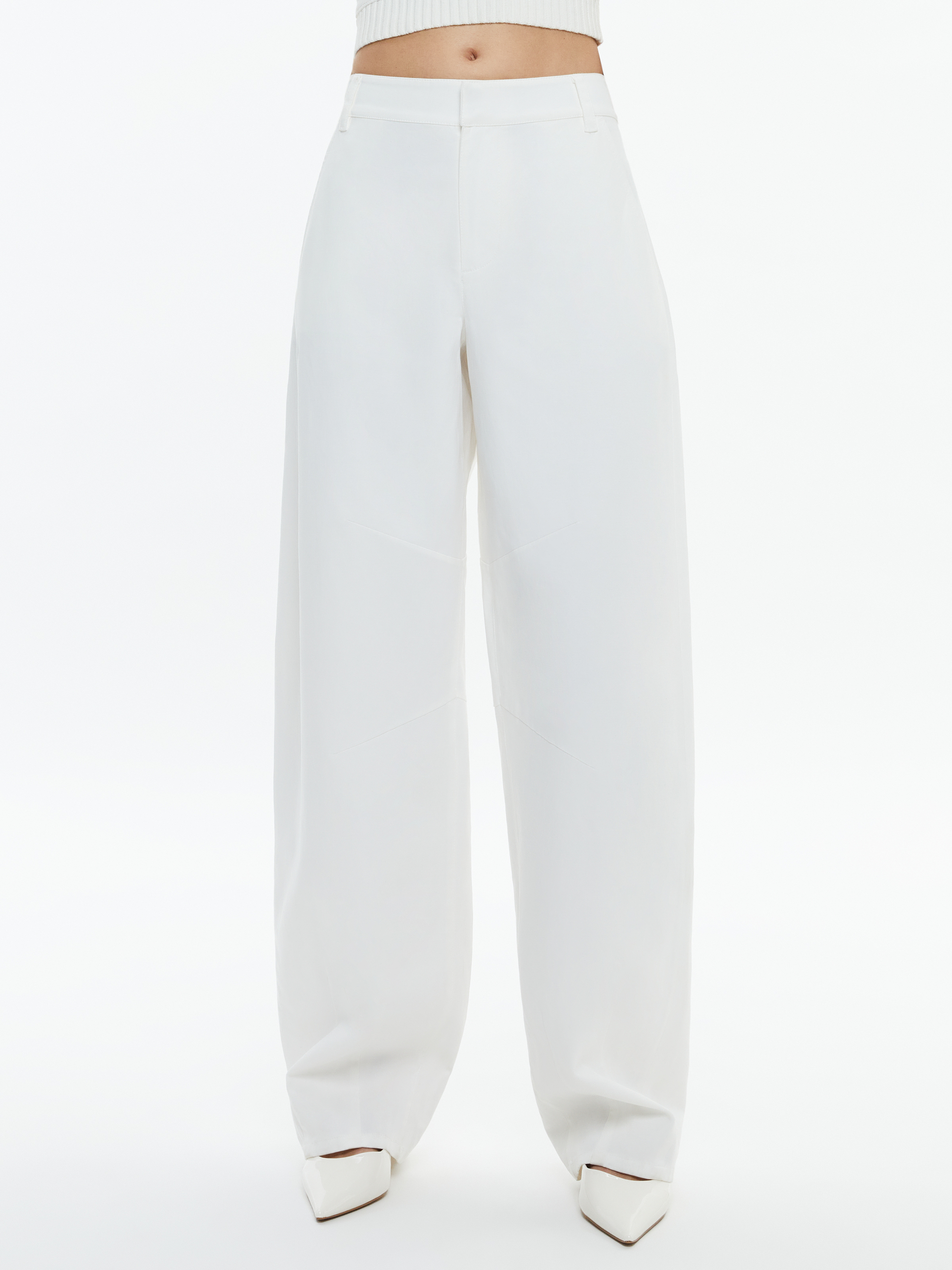 Black Pleated Balloon Trouser main image 0