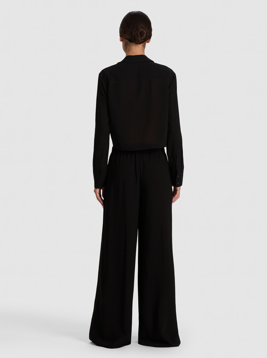 BLACK-JENNA PLEATED PANT