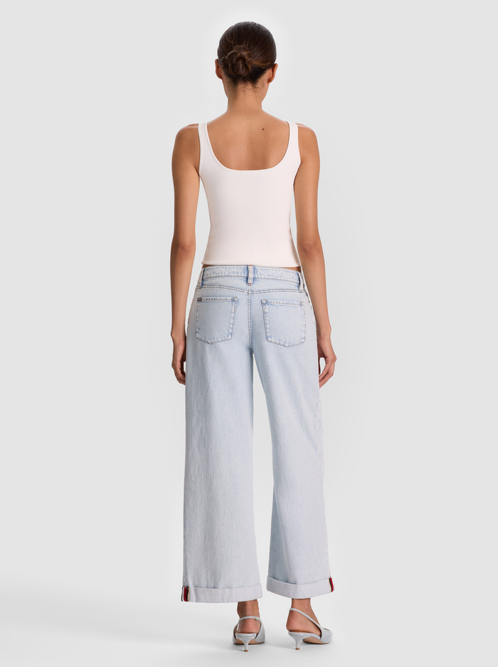 DUNCAN JEAN - DARLA LIGHT INDIGO image 2 - Alice And Olivia