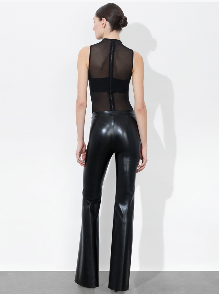 RAVYN VEGAN PANT - BLACK image 2 - Alice And Olivia
