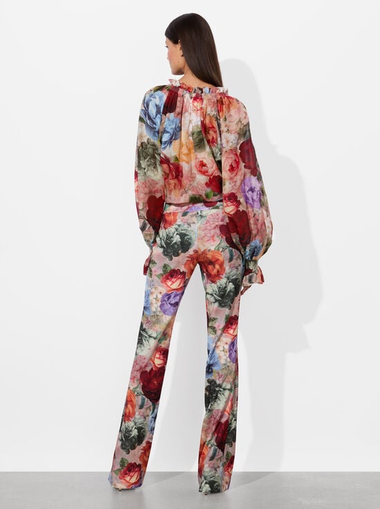 STORM FLORAL SM-OLIVIA BOOTCUT PANT