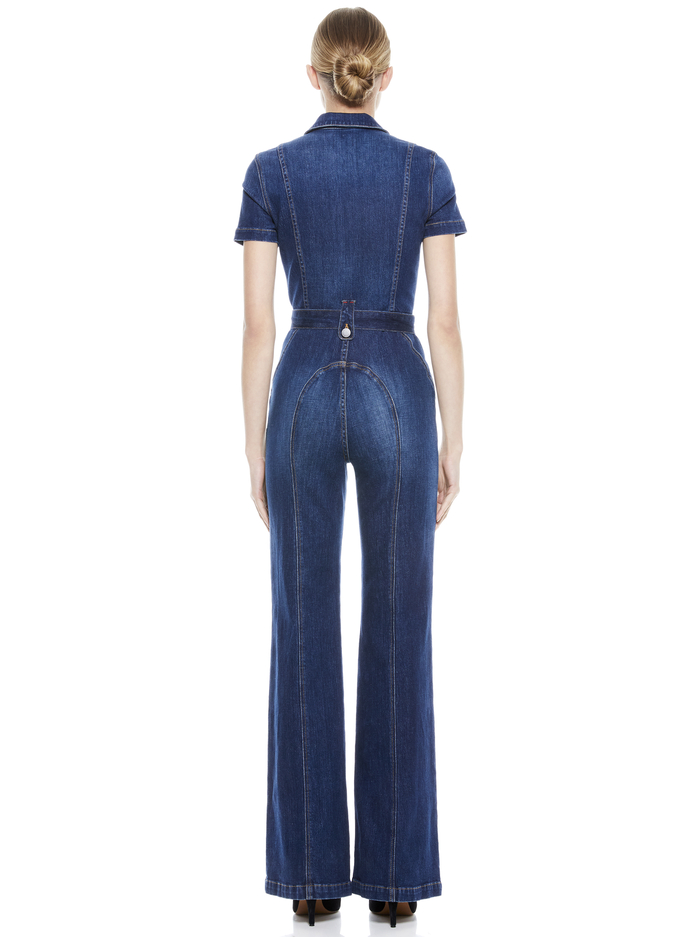 GORGEOUS WIDE LEG JUMPSUIT - LOVE TRAIN image 8 - Alice And Olivia