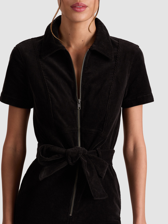 BLACK-GORGEOUS CORDUROY JUMPSUIT