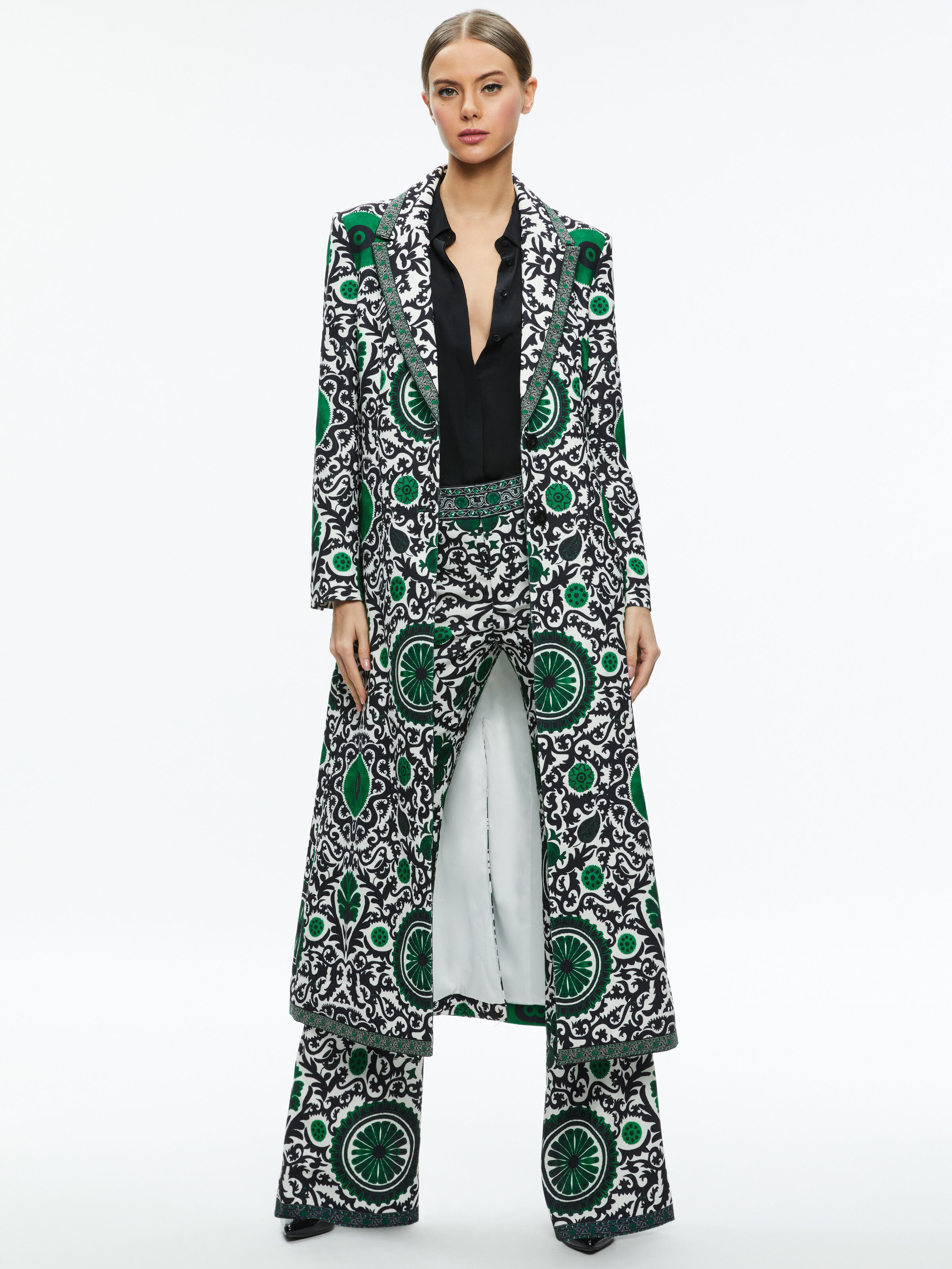 Long light blazer hot sale