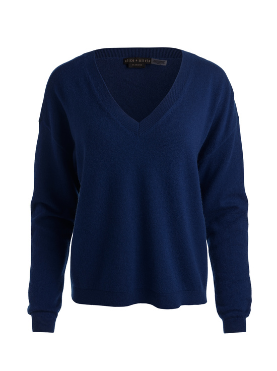 INDIGO-WILLIAMS CASHMERE PULLOVER
