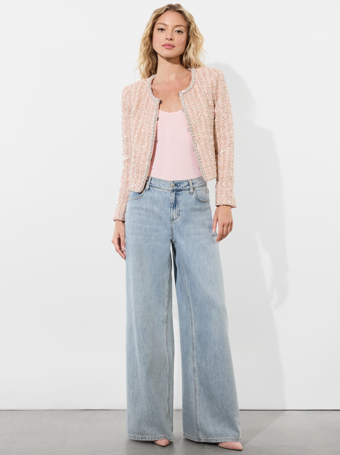 KIDMAN JACKET - PEARL BLUSH image 2 - Alice And Olivia