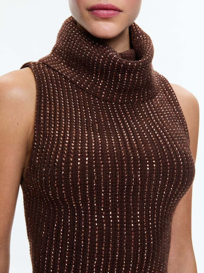 ALMA SHELL - ESPRESSO image 3 - Alice And Olivia