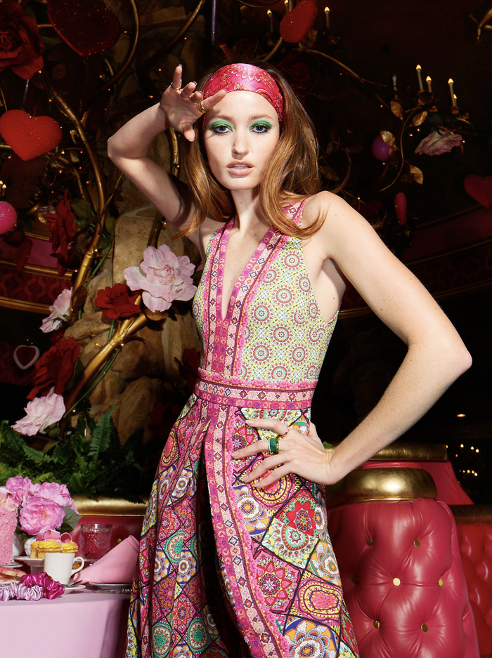 AUDRIE PLEATED JUMPSUIT - FAR OUT image 7 - Alice And Olivia