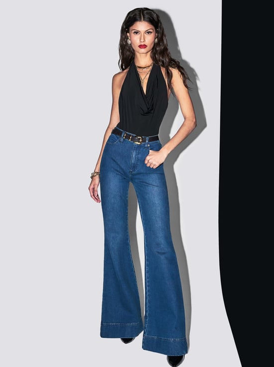 BLACK-AYANNA COWL BODYSUIT