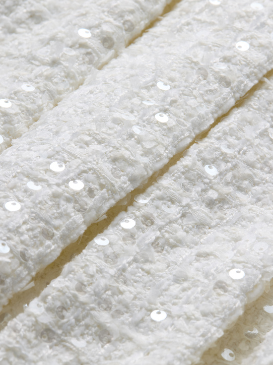 OFF WHITE-EMILIE TWEED MINI SKIRT