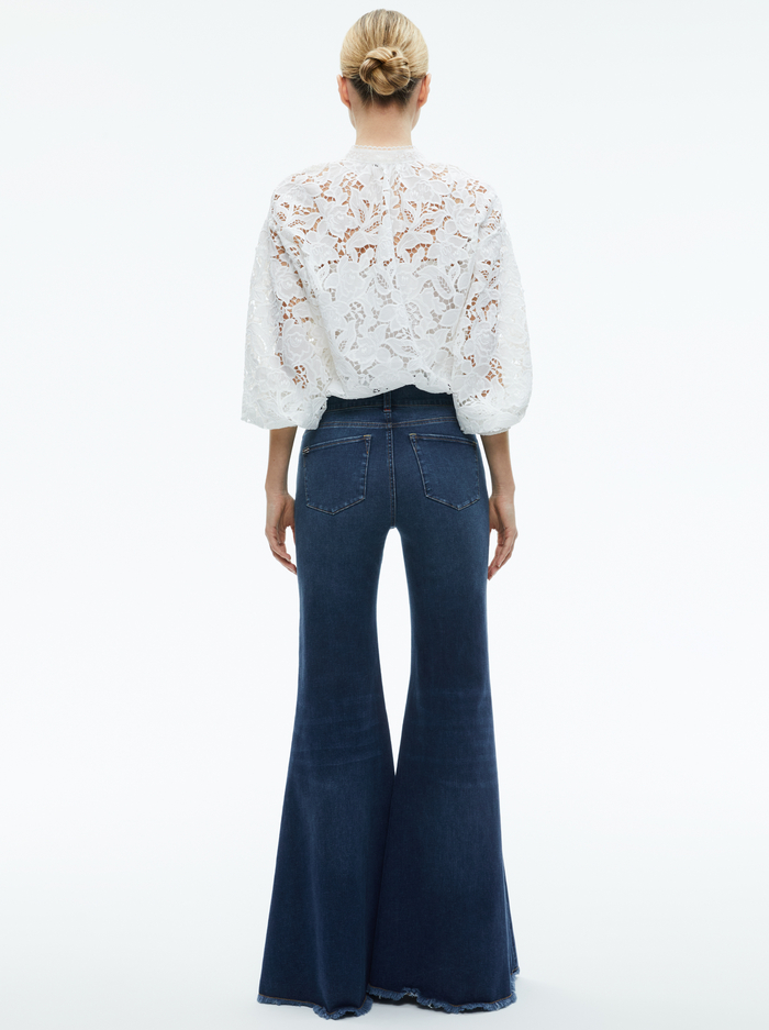 AISLYN BLOUSE - OFF WHITE image 2 - Alice And Olivia