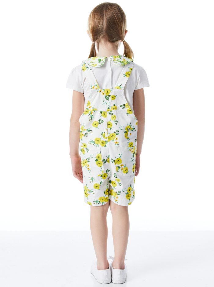 A+O x DOTTY DUNGAREES PETER PAN COLLAR TOP - DRIFTING BY FLORAL OFF WHITE image 2 - Alice And Olivia