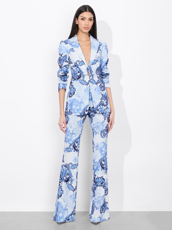 BREANN FITTED BLAZER - SCROLL SYMPHONY image 2 - Alice And Olivia