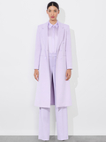 SHEPHERD LONG BLAZER - LILAC
