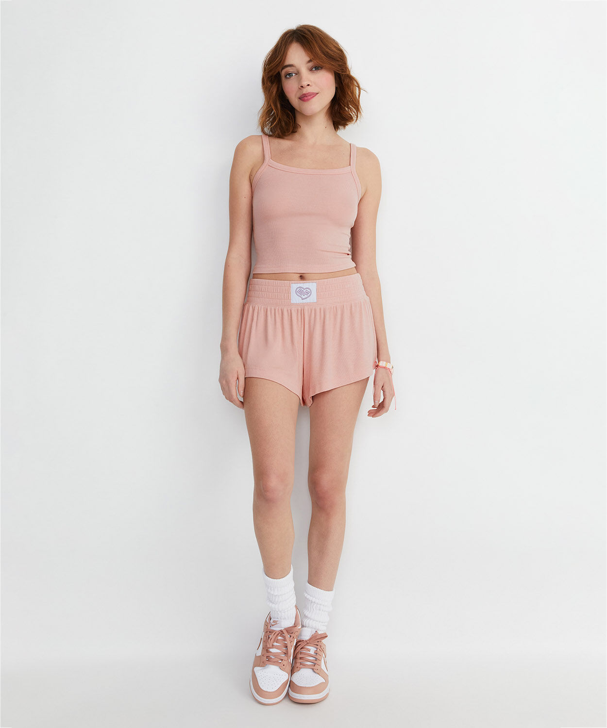 A o X Big Feelings Laila Boxer Pj Set In Rosy Pink Alice Olivia