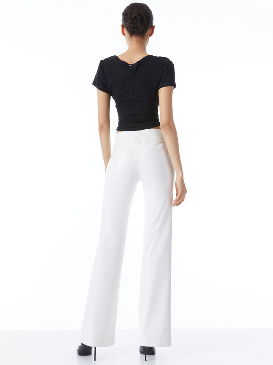 OFF WHITE-OLIVIA VEGAN PANT