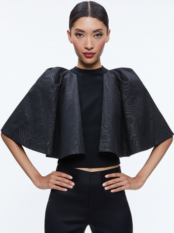 SERGIA CAPE SLEEVE TOP