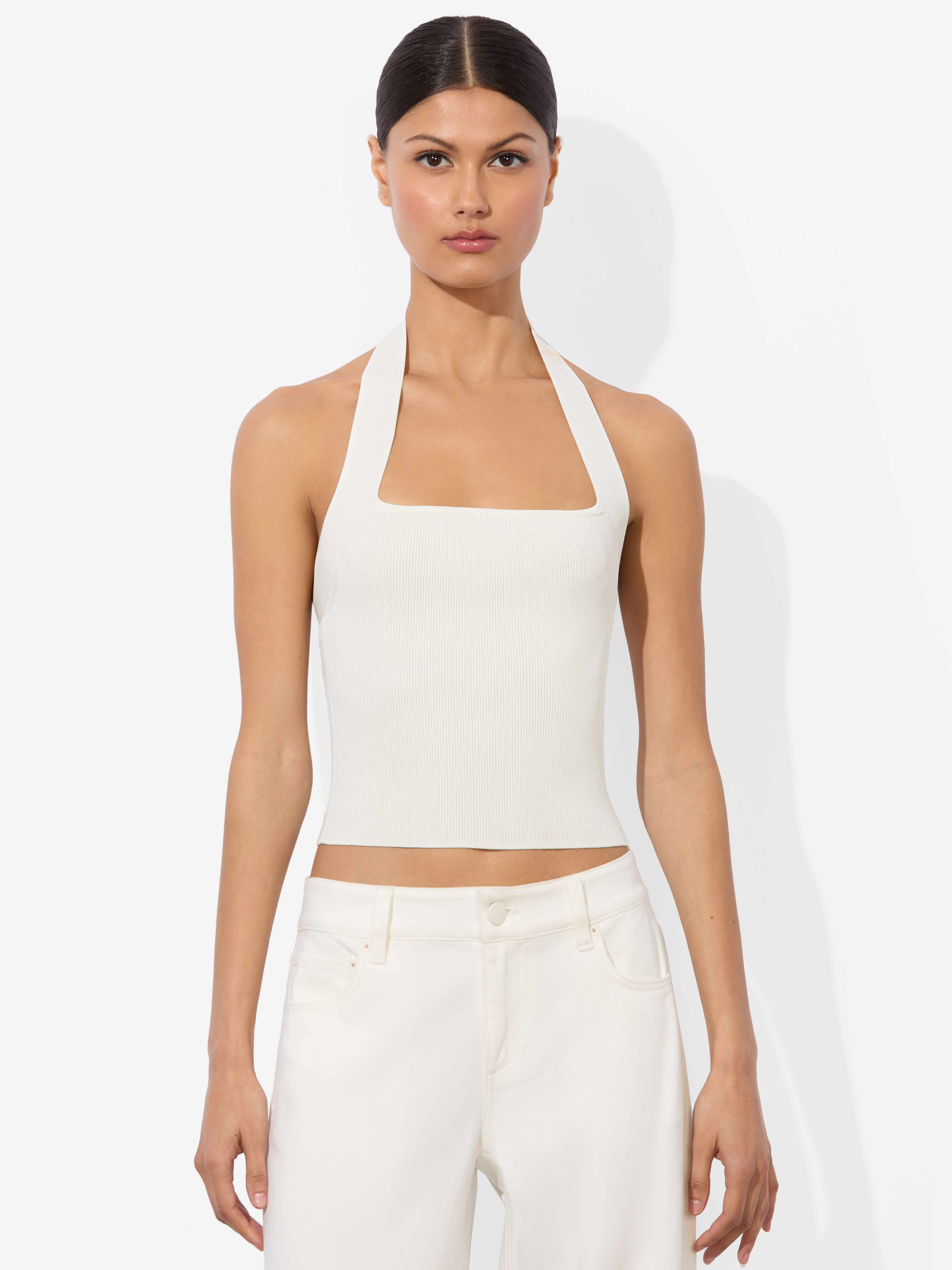 ≪超目玉★12月≫ Tank Halter Celly In Olivia + Alice | White Soft その他