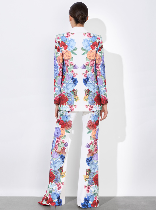 GARDEN BRUNCH OFF WHITE-DENNY BOYFRIEND BLAZER