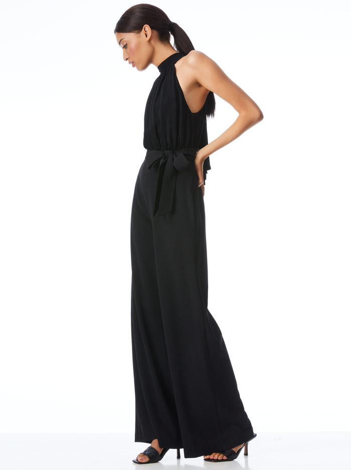 THELMA JUMPSUIT - BLACK image 4 - Alice And Olivia