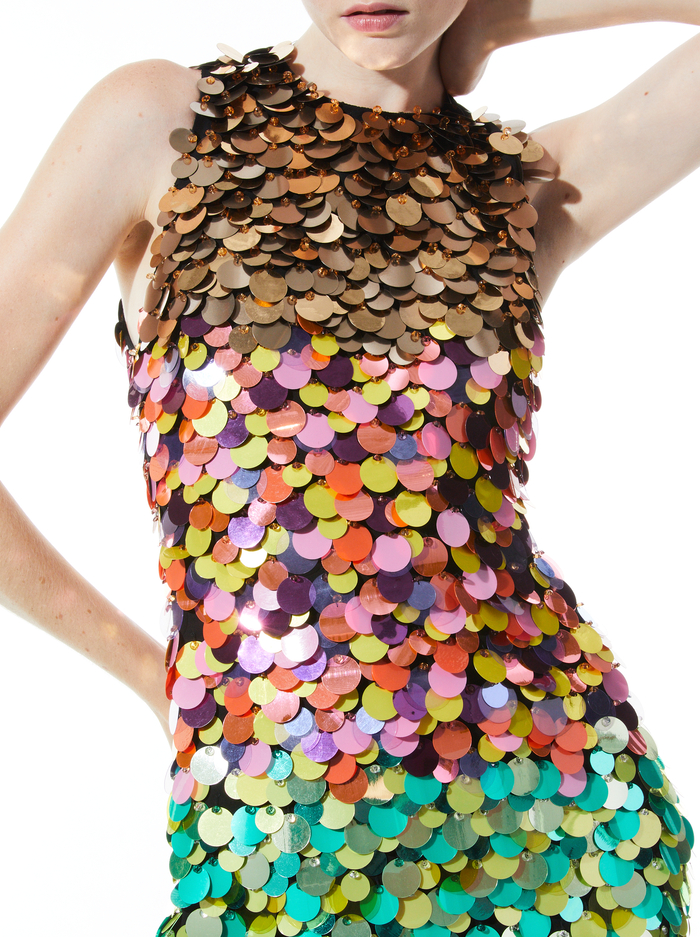 CLYDE MINI DRESS - MULTI image 3 - ALICE + OLIVIA