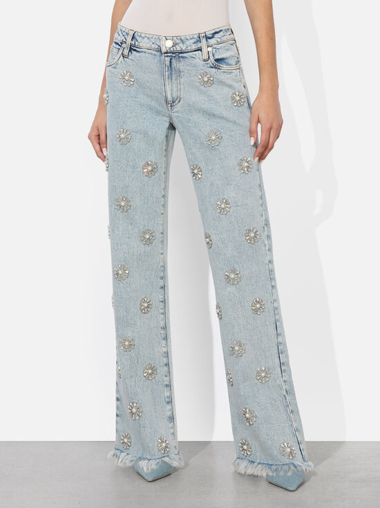 GEMMA LIGHT BLUE-ROXIE EMBELLISHED JEAN