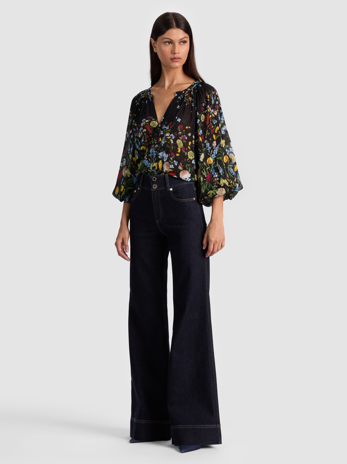 PERFECT JEAN - DARK RINSE image 4 - Alice And Olivia