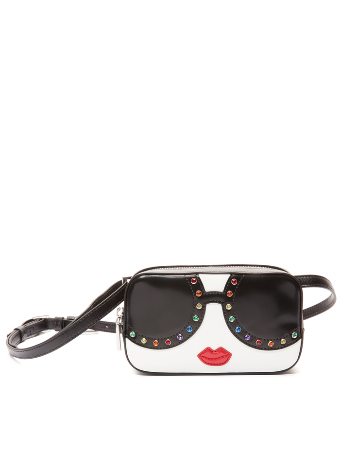 FANNY STACEFACE CROSS BODY - STACEY FACE image 4 - Alice And Olivia