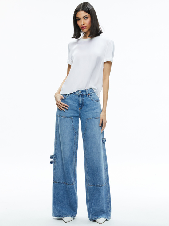 OFF WHITE-BRADEN RELAXED TEE