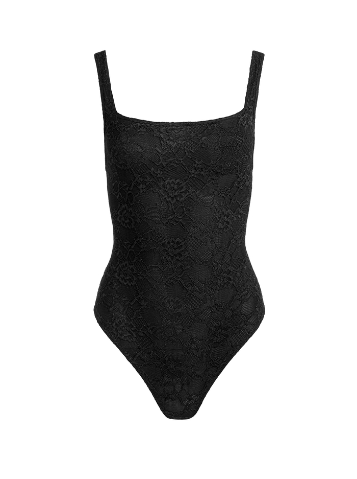 ANNIKA LACE BODYSUIT - BLACK image 5 - ALICE + OLIVIA