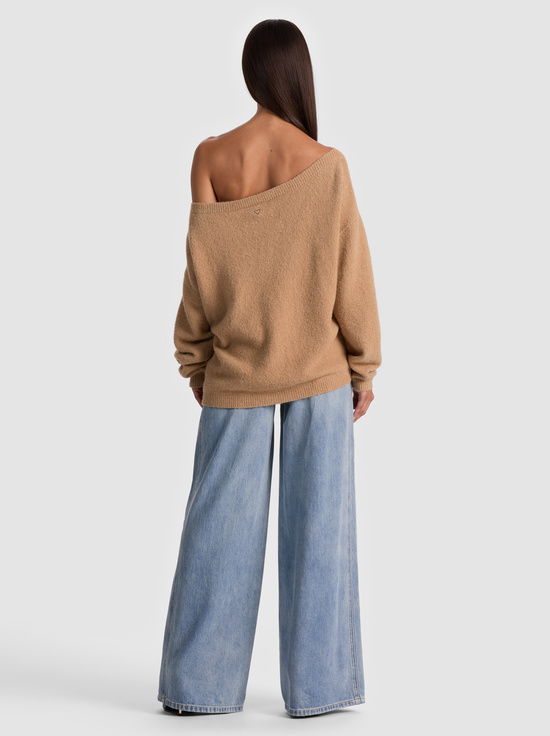 TAN-MARG SLOUCHY PULLOVER