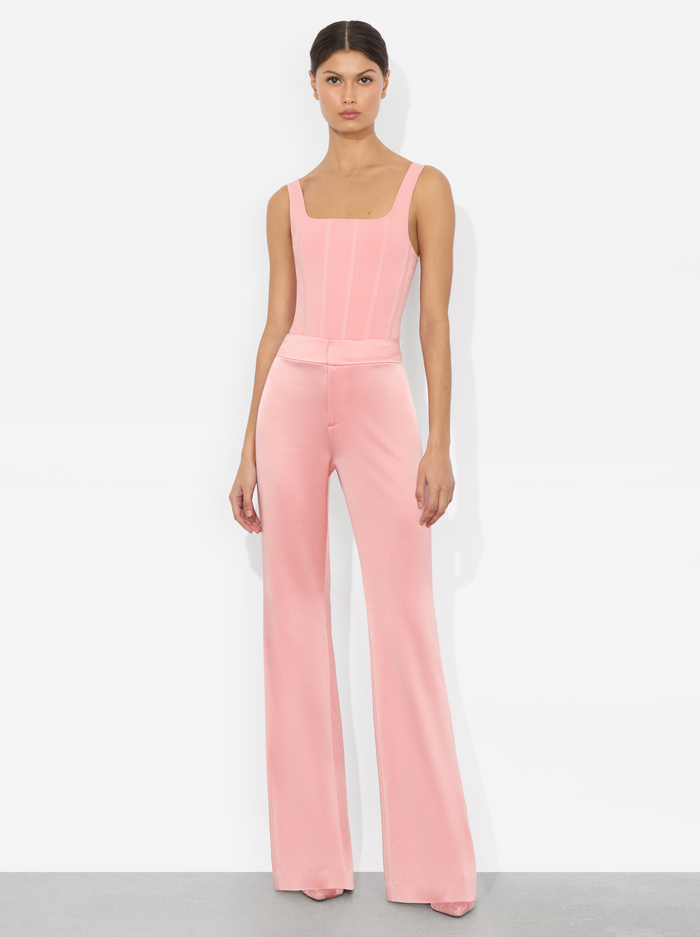 DEANNA BOOTCUT PANT - DUSTY ROSE image 1 - Alice And Olivia