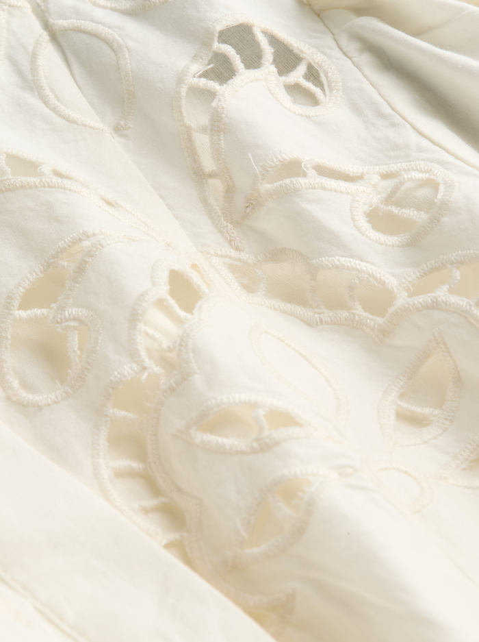 LUCY MINI SHIRT DRESS - OFF WHITE image 1 - ALICE + OLIVIA