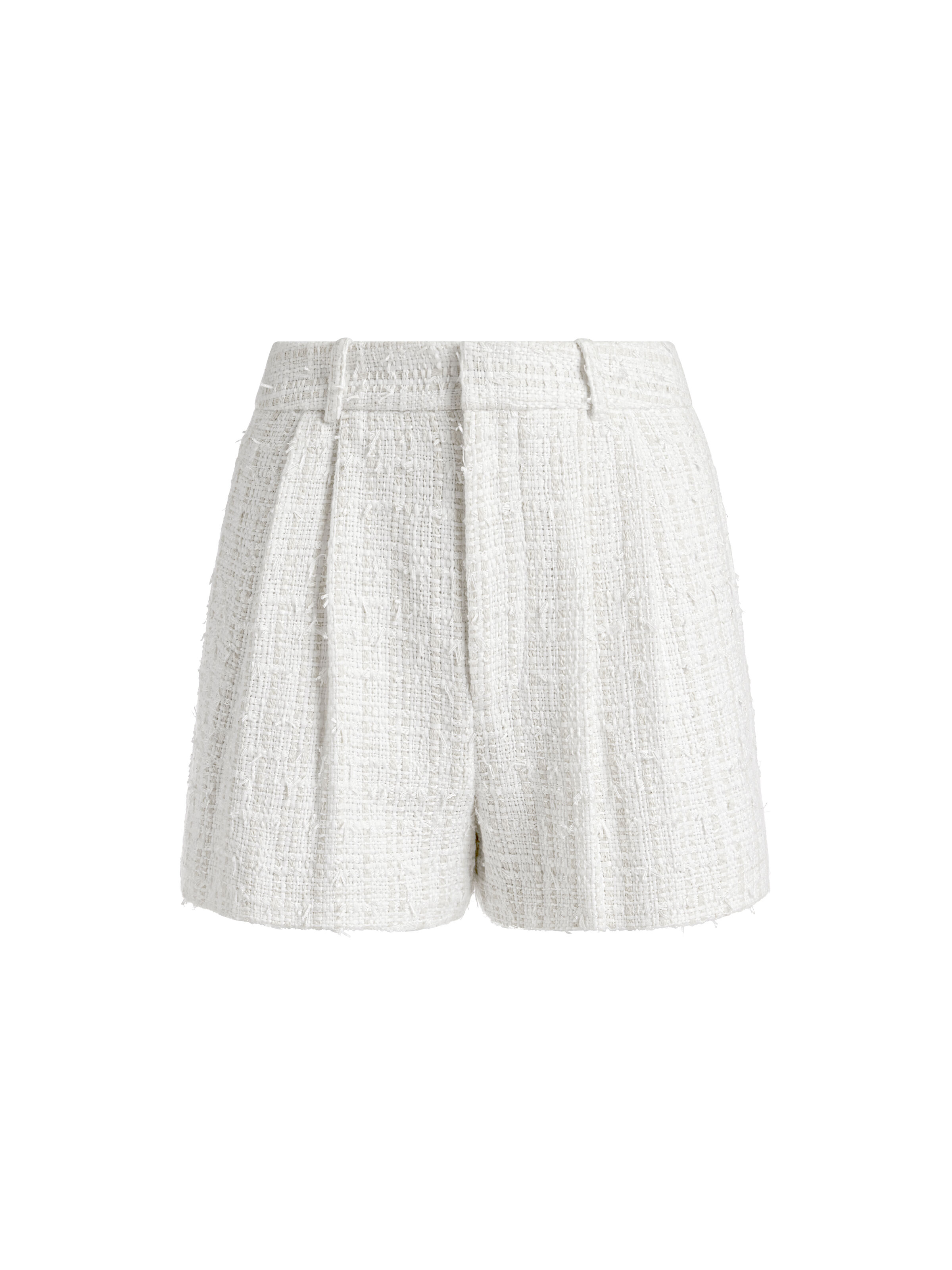 Conry Pleated Short In White Alice Olivia