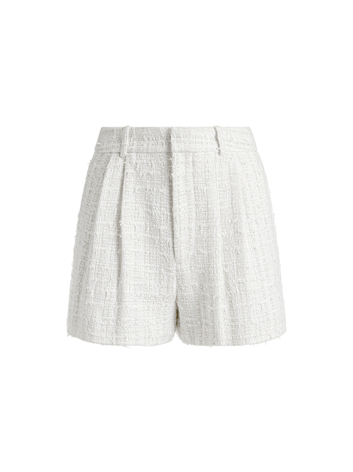 CONRY PLEATED SHORT - WHITE - Alice And Olivia