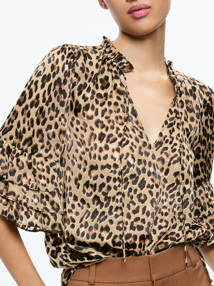 JULIUS TOP - LEOPARD LOVE image 2 - Alice And Olivia